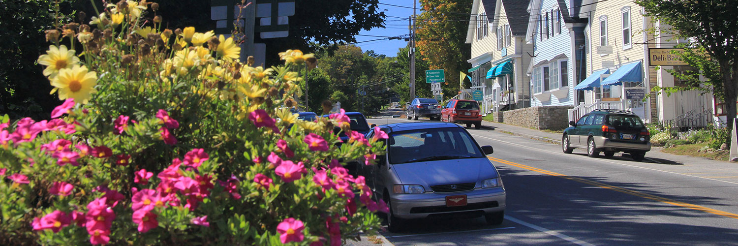 Main Street in Blue Hill