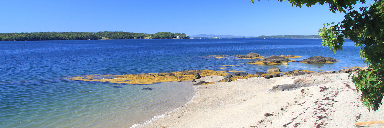 Beach at the cottages