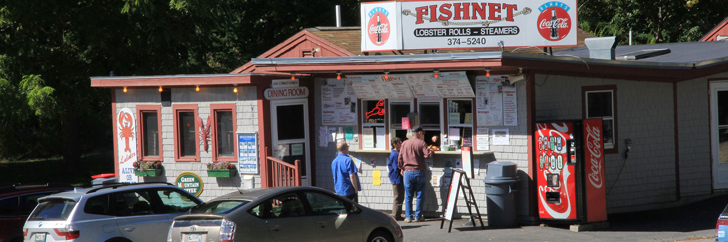 Fishnet in Blue Hill Maine